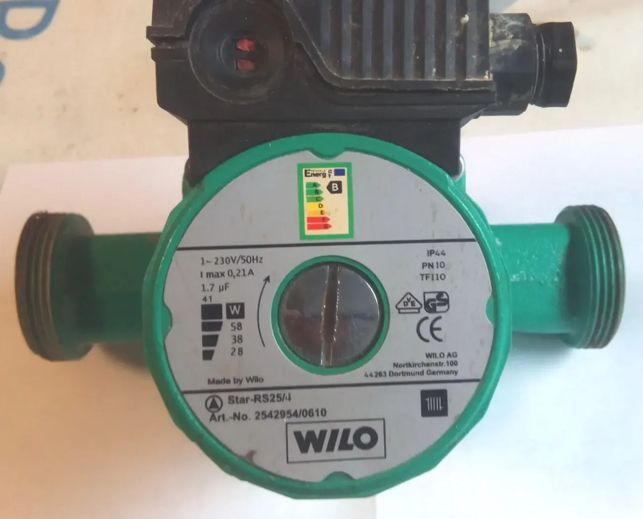 Wilo Star RS25_4 циркуляционный насос продам