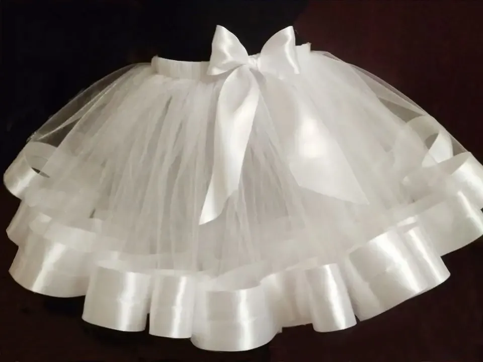 Юбка фатінова пачка біла 4-7р костюм облачко 5