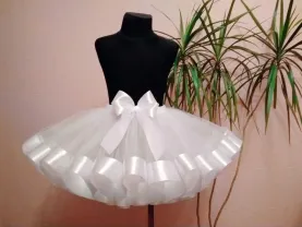 Юбка фатінова пачка біла 4-7р костюм облачко