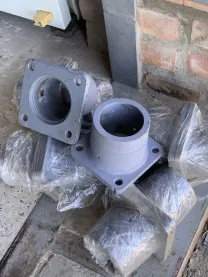 Машина для зняття пір’я з птиці  К7-ФЦЛ-7: корпуса підшипників.