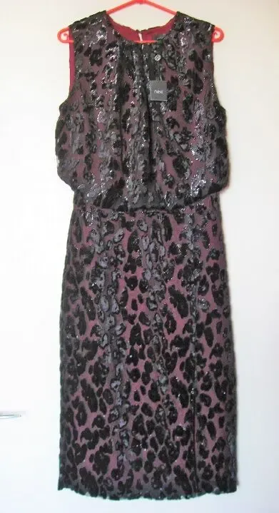 Вечернее платье с напуском шифон-велюр на чехле