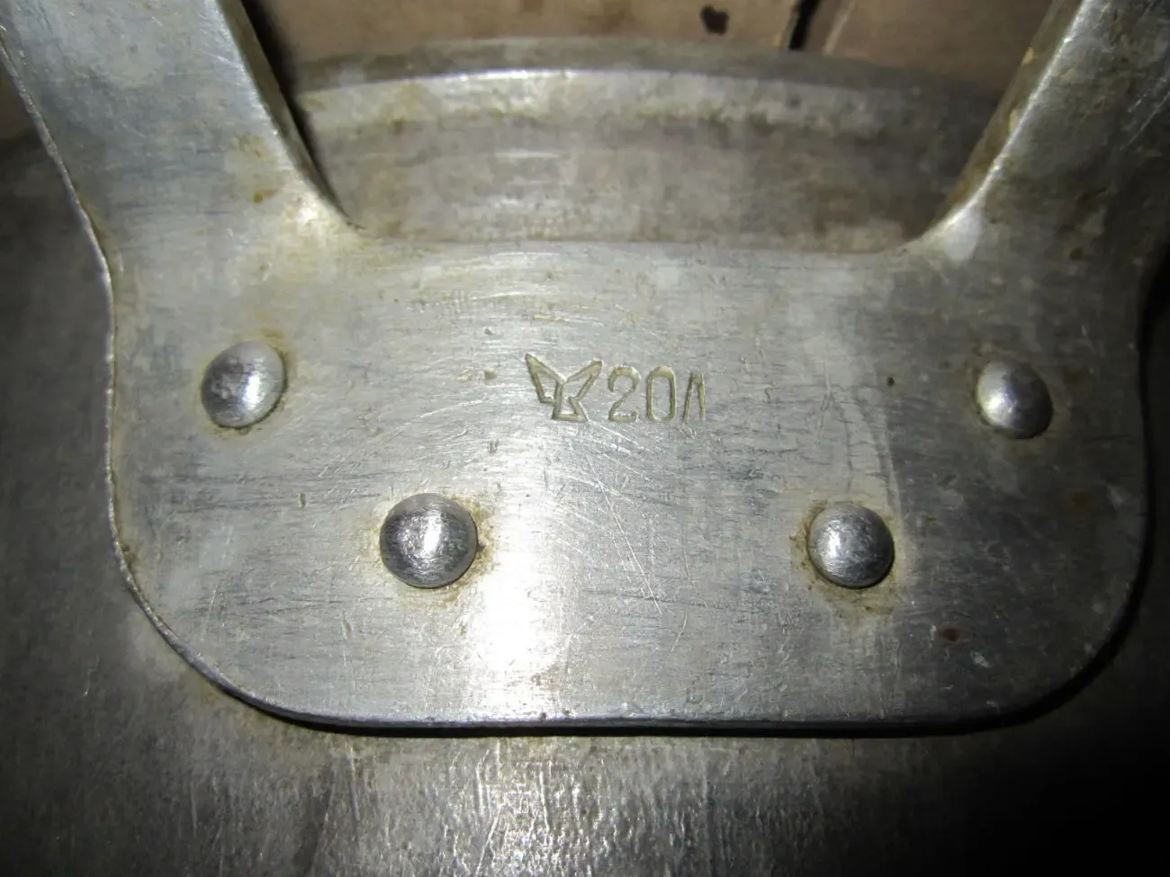 Кастрюля алюминиева   30 , л , СССР 4