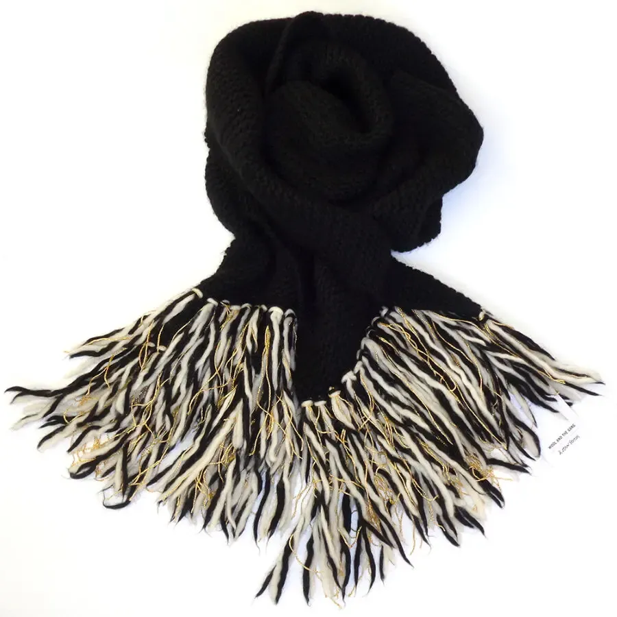 &other stories Швеция 100% перуанская шерсть длинный шерстяной шарф 3