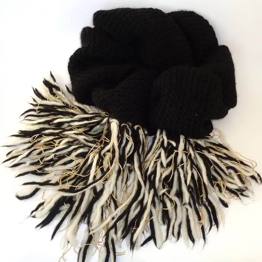 &other stories Швеция 100% перуанская шерсть длинный шерстяной шарф