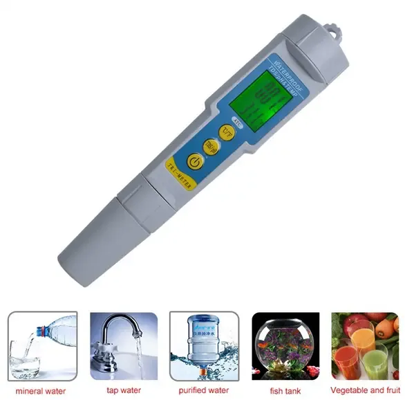 Тестер качества воды. TDS/РН/TEMP метр PH/TDS-986