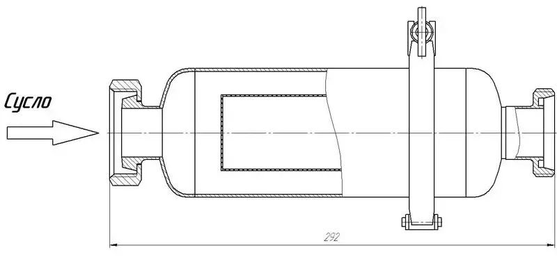 Фильтр-хмелеотделитель 150D32N32T 3