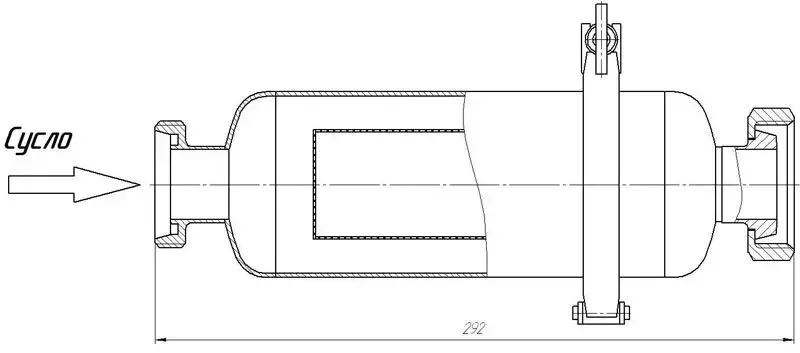 Фильтр-хмелеотделитель 150D32T32N