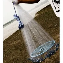 Кастинговая сеть парашют с большим кольцом фрисби из лески Американка