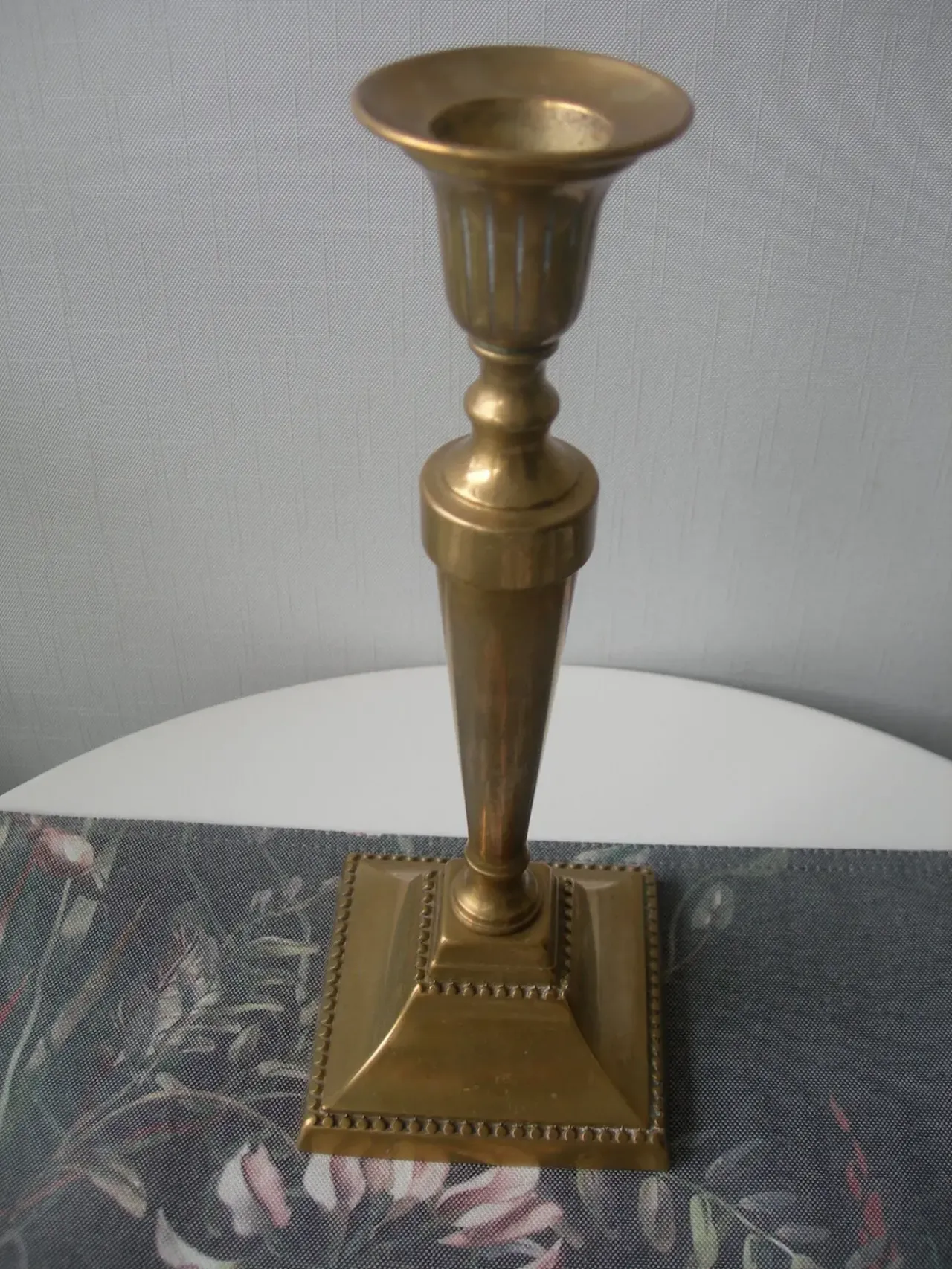 Подсвечник, ампир, бронза, 27 см, Австрия 3