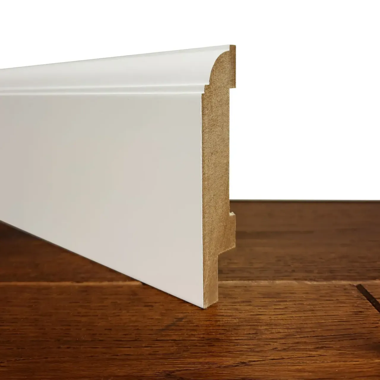 Плинтус МДФ Влагостойкий Белый Крашенный 16x70х2040мм Киев 8