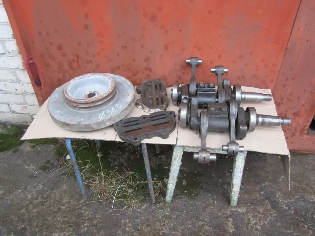 Компрессор воздушный У-43102А , запчасти 7