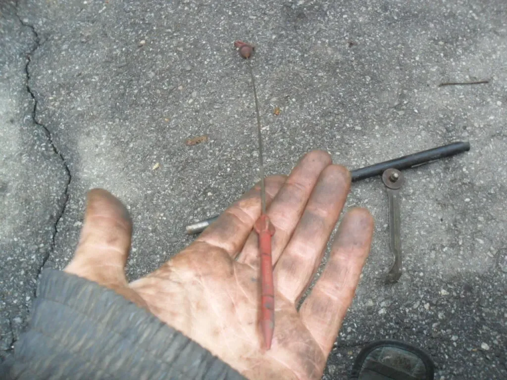 BMW 1718863, Щуп уровня масла БМВ, M20, оригинал BMW 11431718863 9