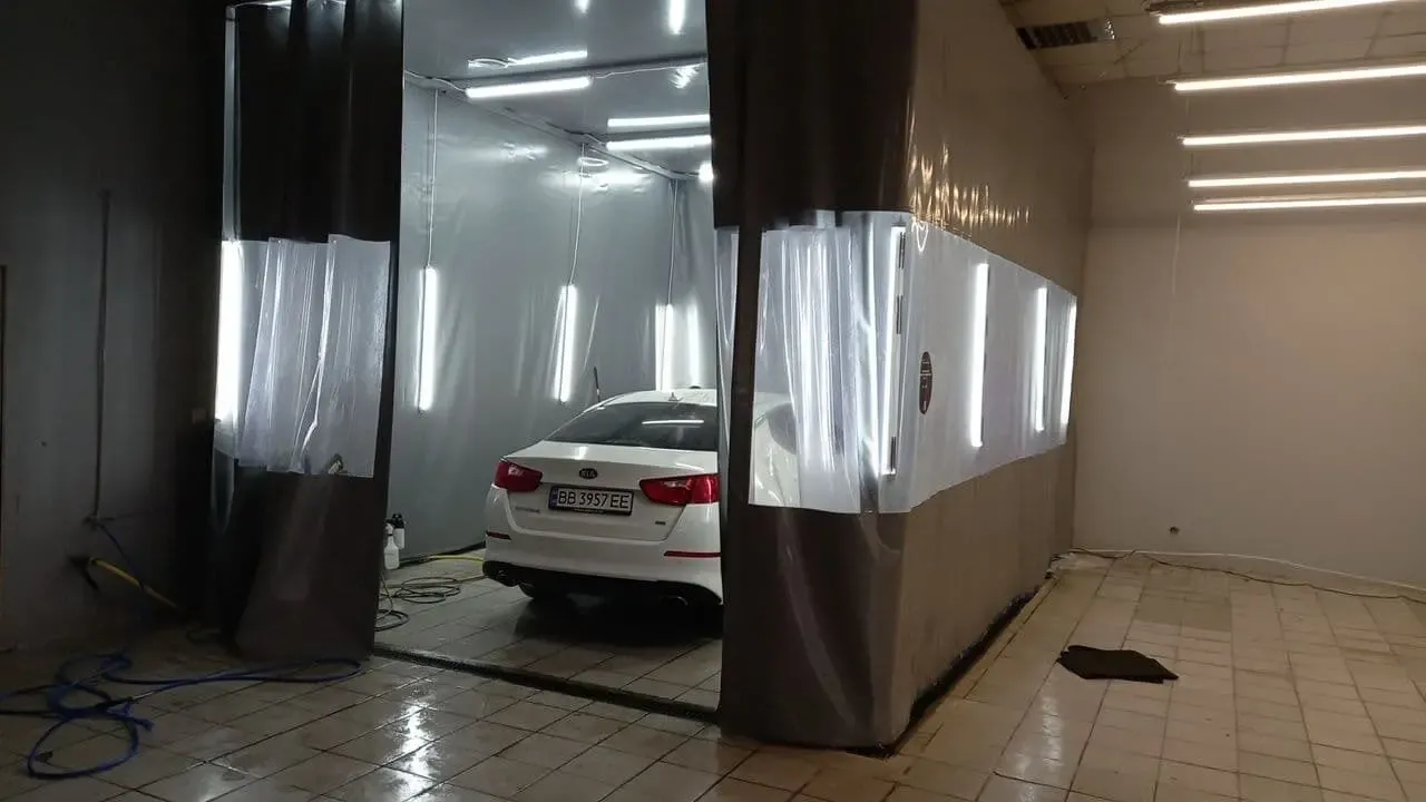 Шторы для автомойки 2