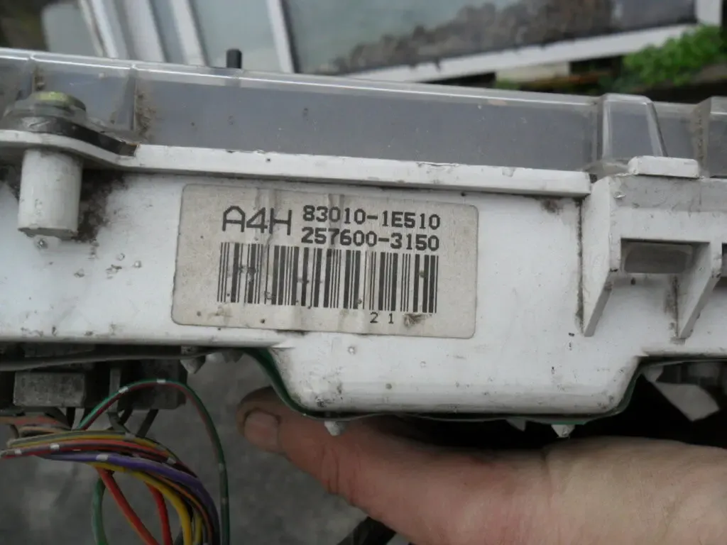 Toyota 830101E510, Панель приборов Тойота Королла E9, Denso 2576003150 5