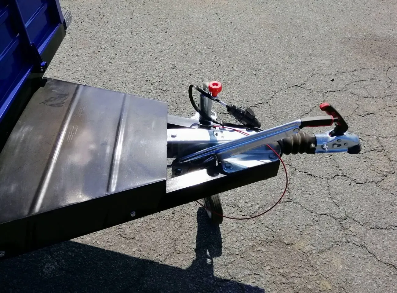 Двухосный Прицеп с Тормозом Наката Усиленный 7