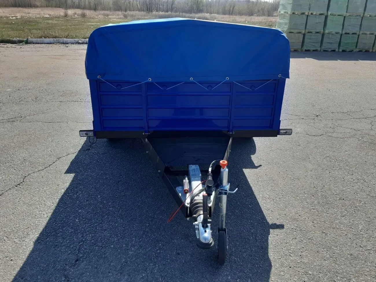 Двухосный Прицеп с Тормозом Наката Усиленный 2