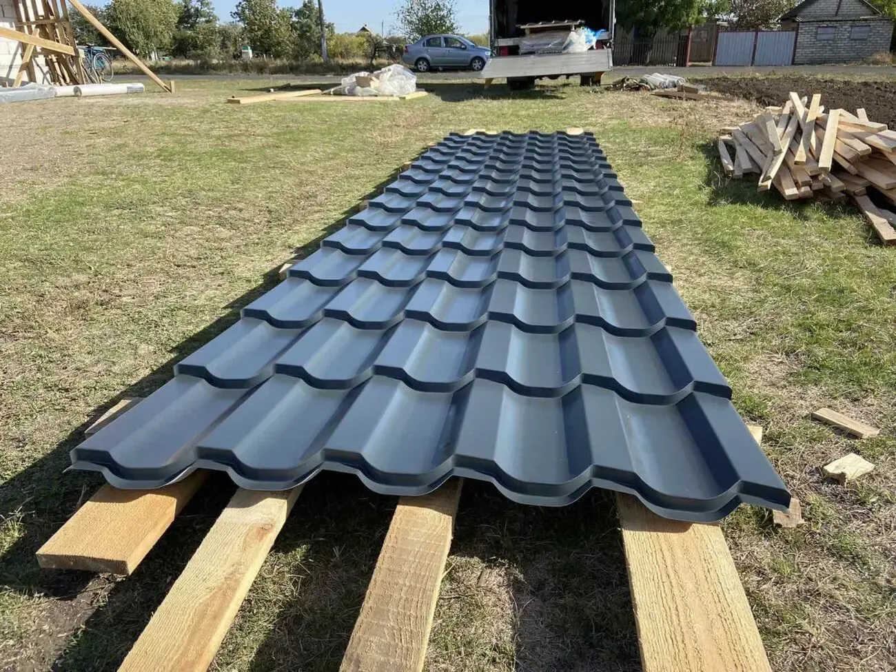 Металлочерепиця якісна ПРУШИНСЬКІ  PRUSZYNSKI 6