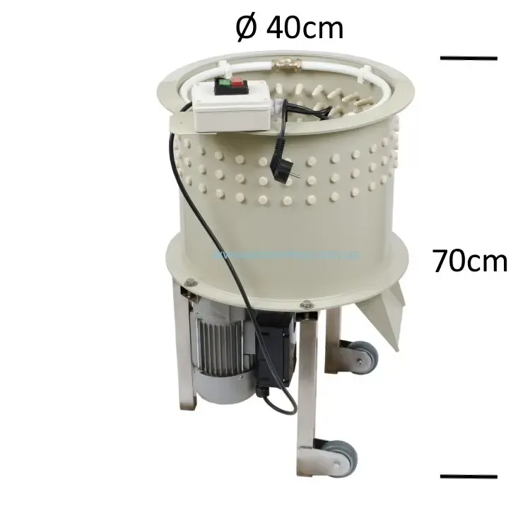 Перосъемная машина для перепелов и цыплят бройлеров Профессионал-400П 2