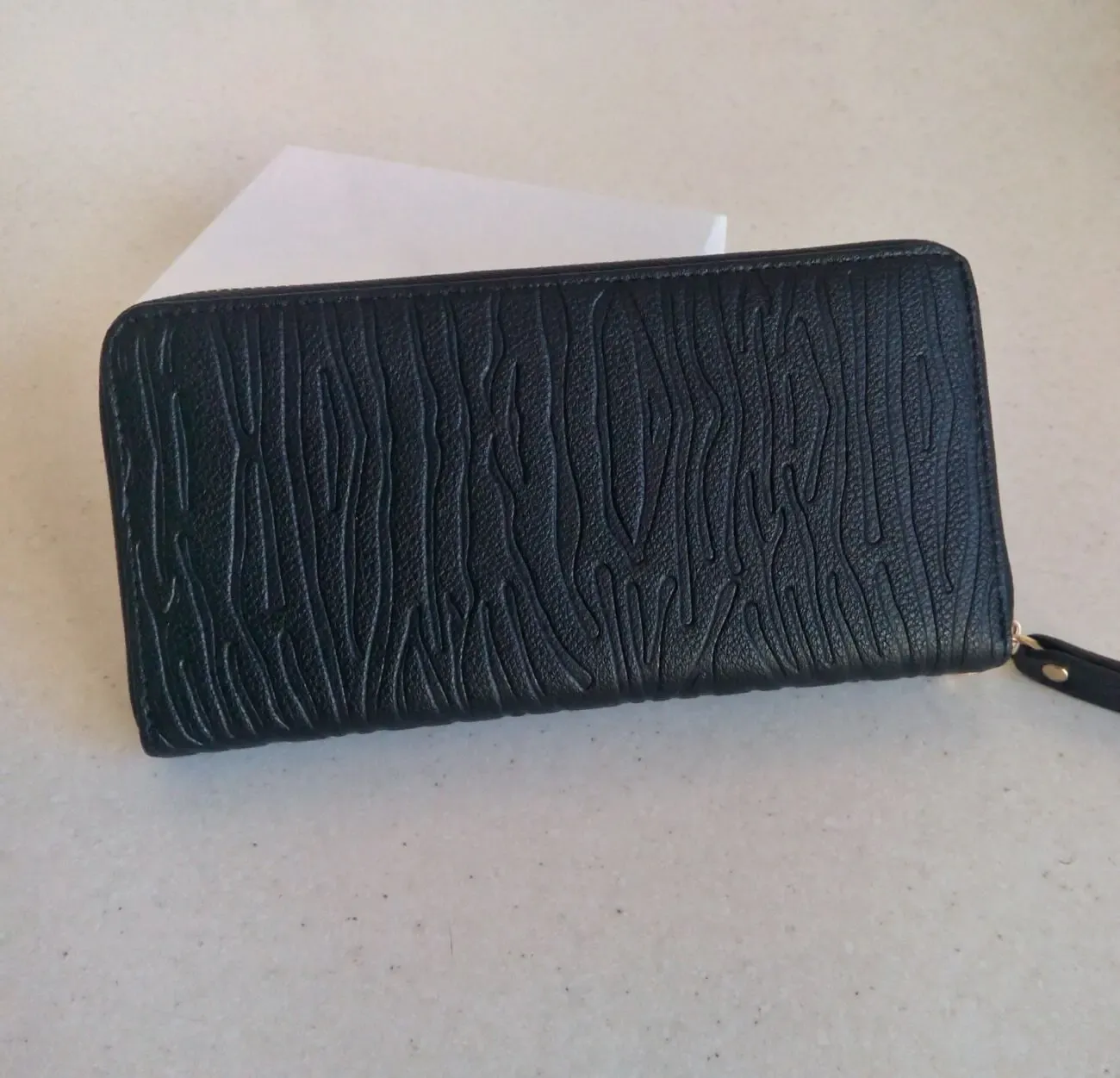 Стильный кошелёк клатч с ремешком 2 цвета 5