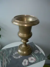 Подставка под вазон, кашпо, ваза, бронза, 2,8 кг, Германия