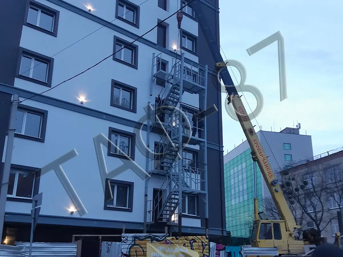 Изготовление пожарных лестниц 2