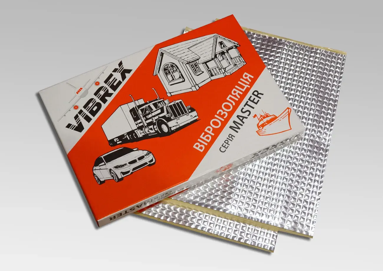 Виброизоляция Vibrex Master Light 1.3*350*500