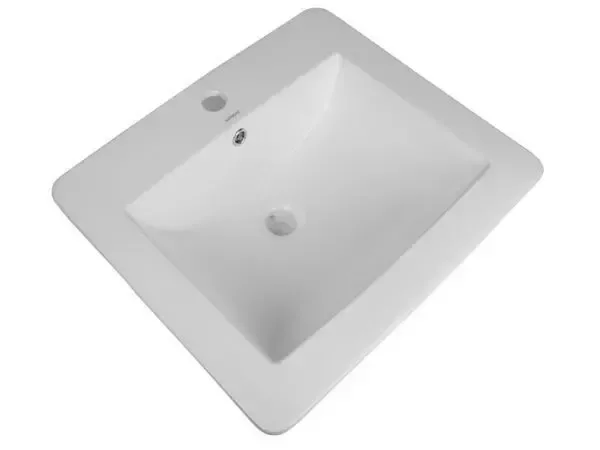 Умывальник Newarc Slim 53x46 белый 121053W 2