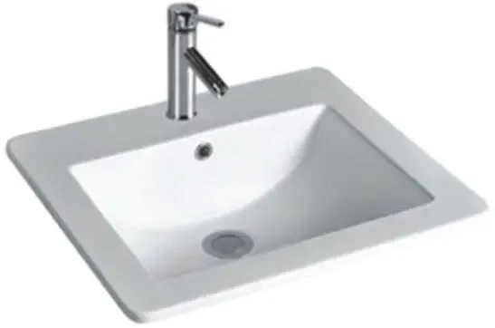 Умывальник Newarc Slim 53x46 белый 121053W