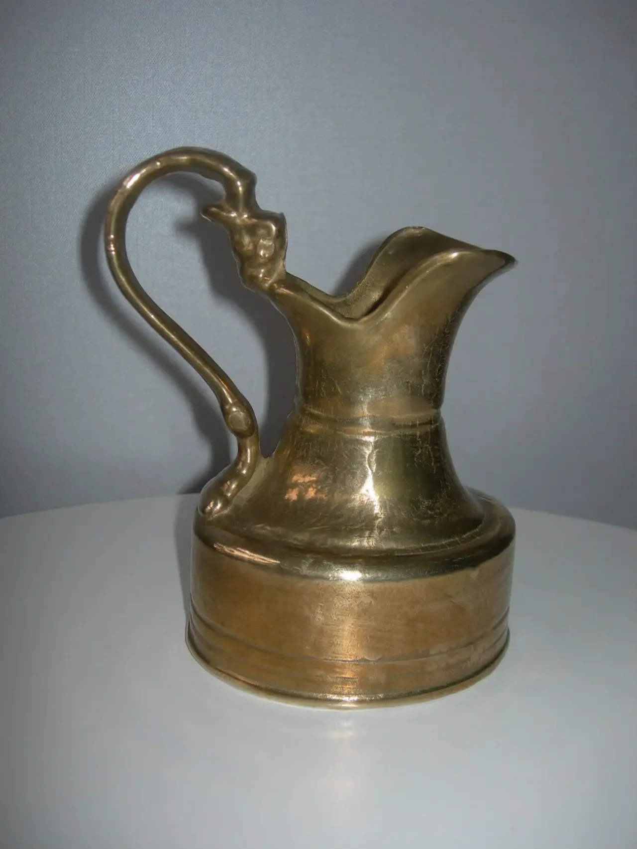 Кувшин, бронза, массив,  цельнолитой,  Германия 2