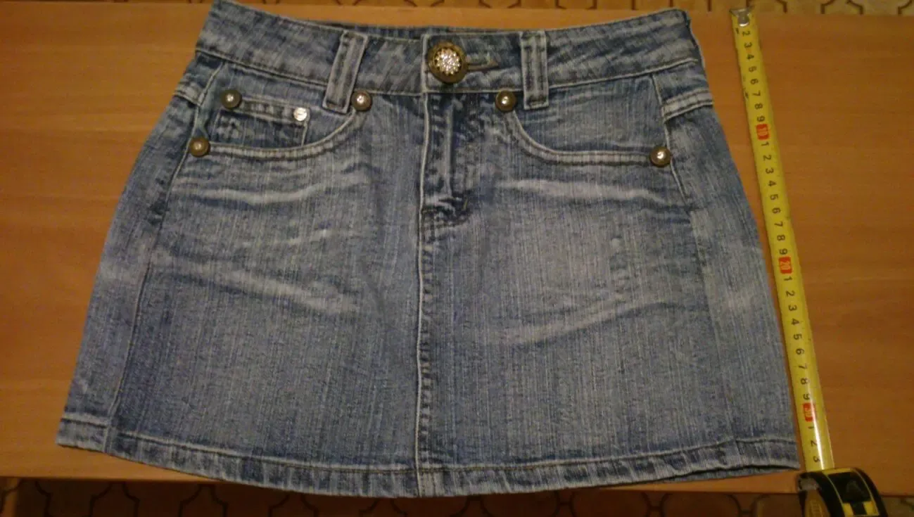 Юбка джинсовая