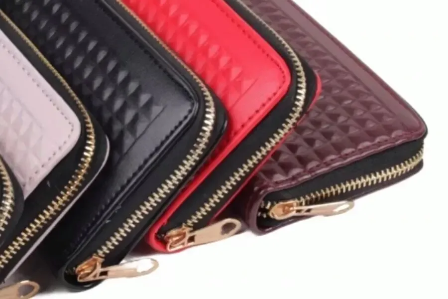 Женский кошелёк на молнии 4 цвета 3