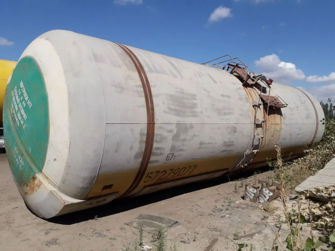 емкость жд  54, 63 , 73 м.куб. 100 м куб 3