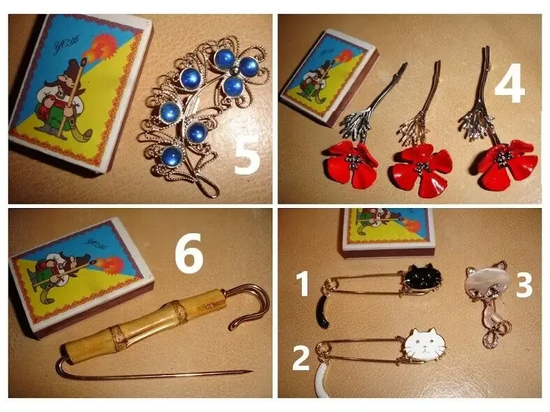 Брошь/брошка як подарунок - КІТ; МАК; БАМБУК; ГІЛОЧКА. Нові.Якісні.