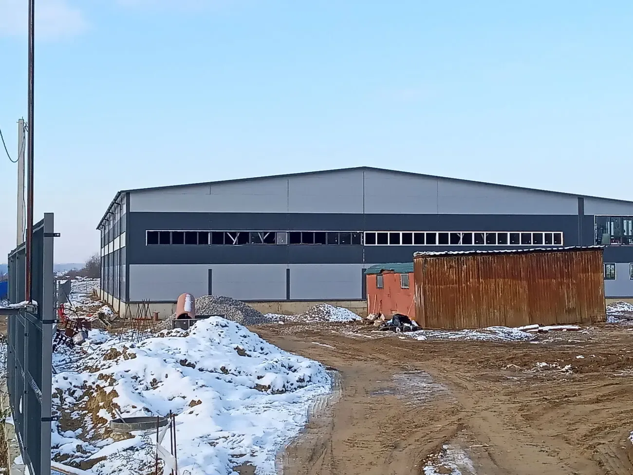 Металоконструкції, БМЗ, сендвіч панелі PUR, PIR, MW, монтаж 5