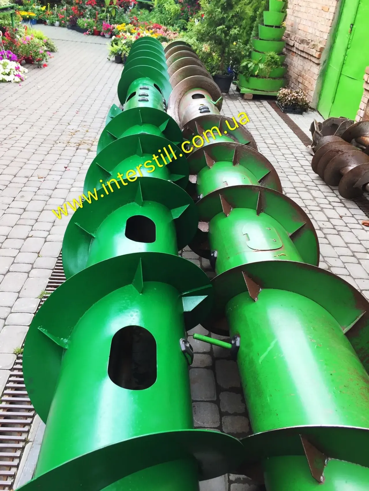 Ремонт шнека жатки комбайна 4