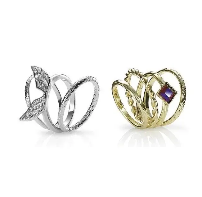 Набор колец фаланговых Avon 7шт.