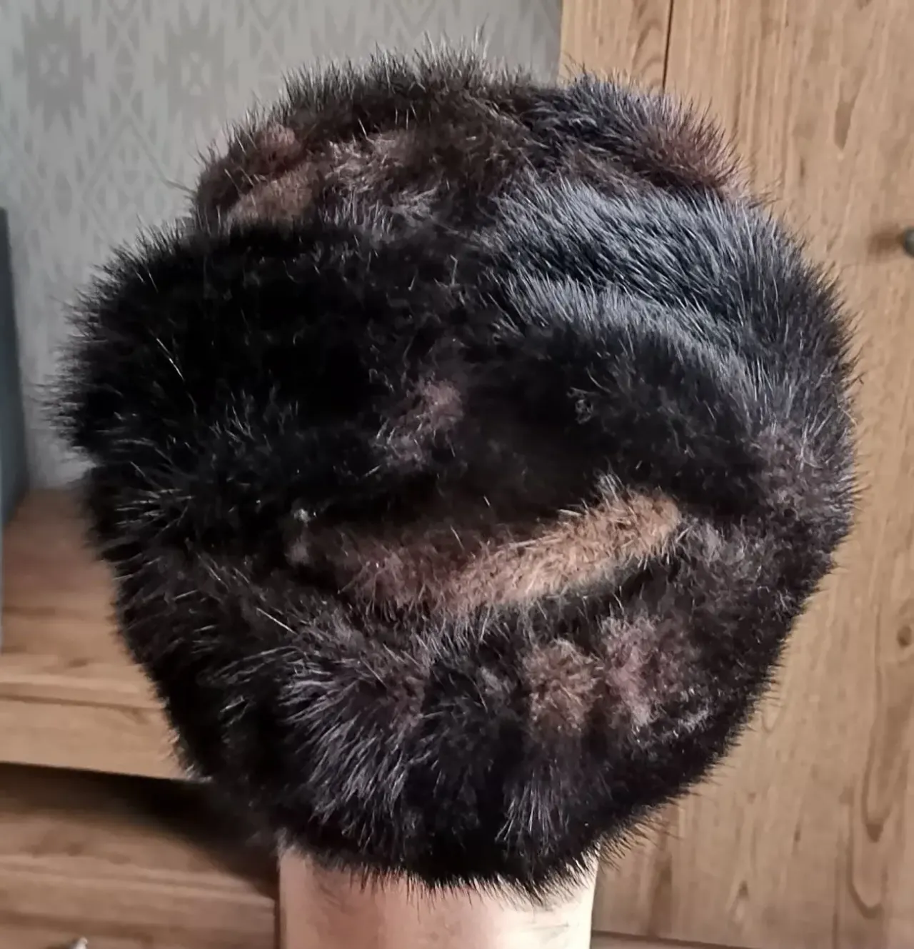 Шапка-вушанка норкова, 