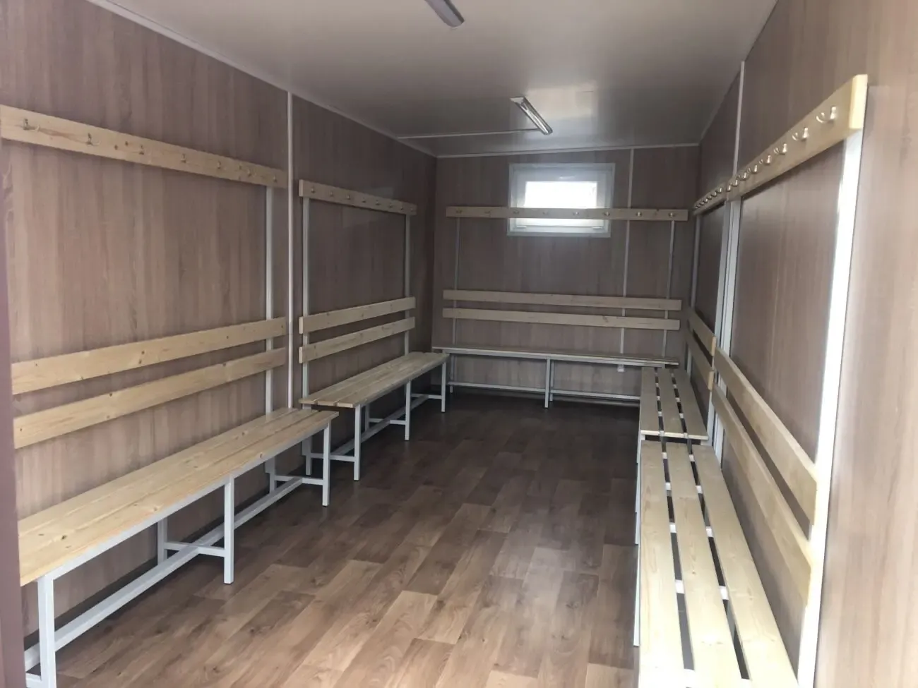 Модульная раздевалка для спортсменов 6*2,4м 6