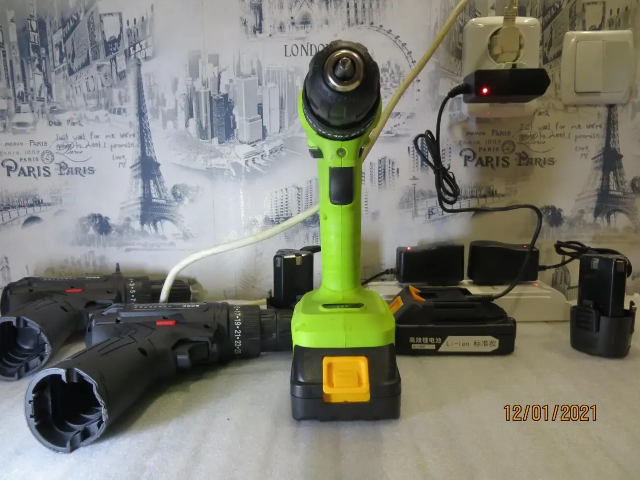 Бесщеточный ударный аккумуляторный шуруповерт 20В. 6