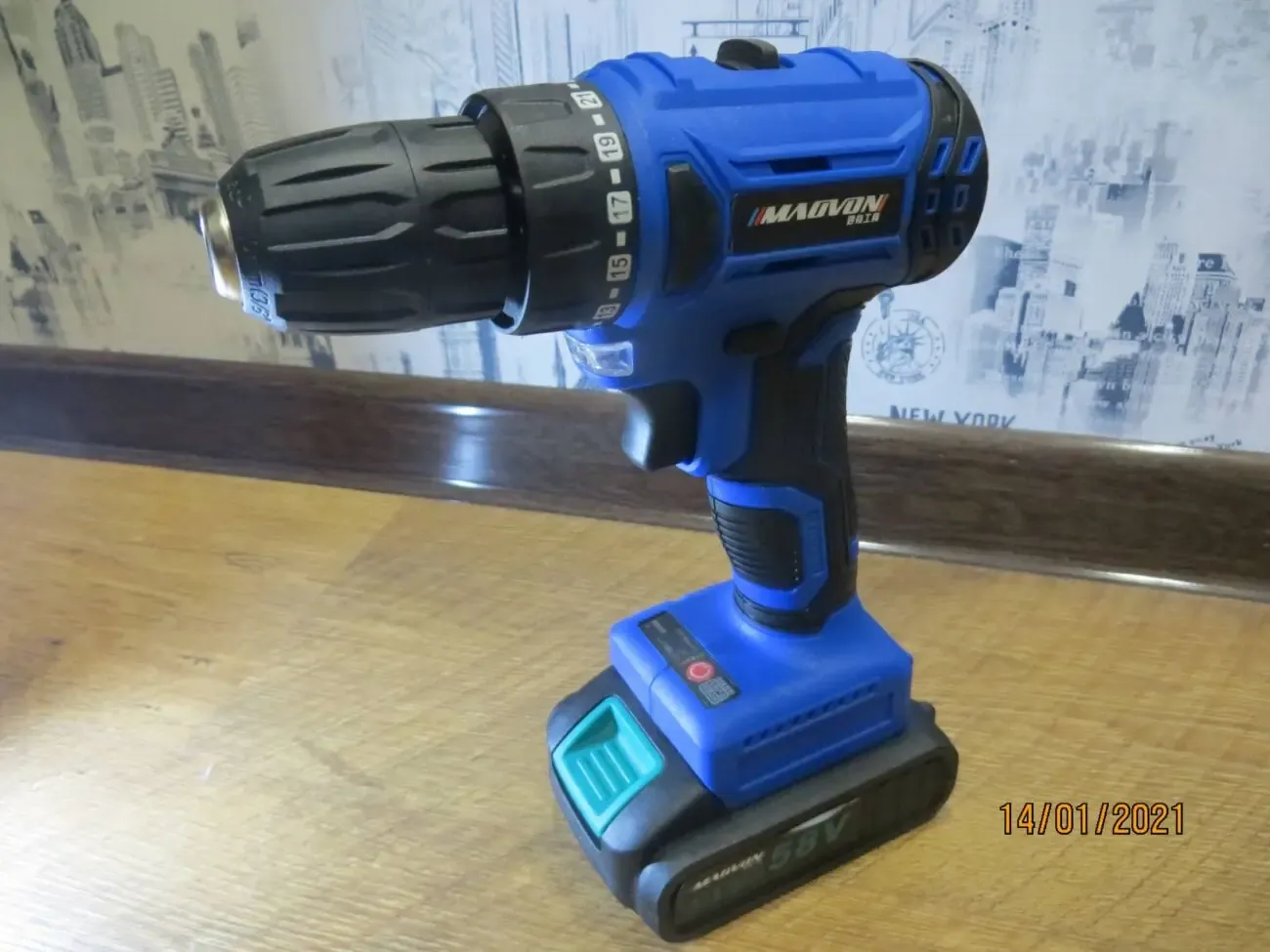 Безщітковий акумуляторний шуруповерт MAOVON 48VF Li-ion 5