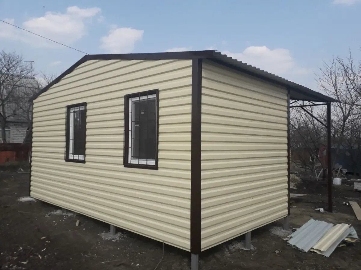 Модульные дачные садовые дома, дачные вагончики 5