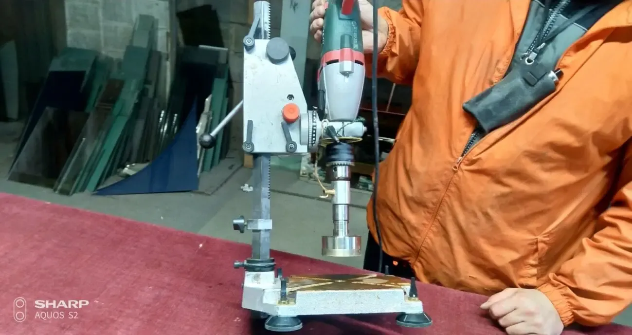 Алмазное сверло для стекла 1/2