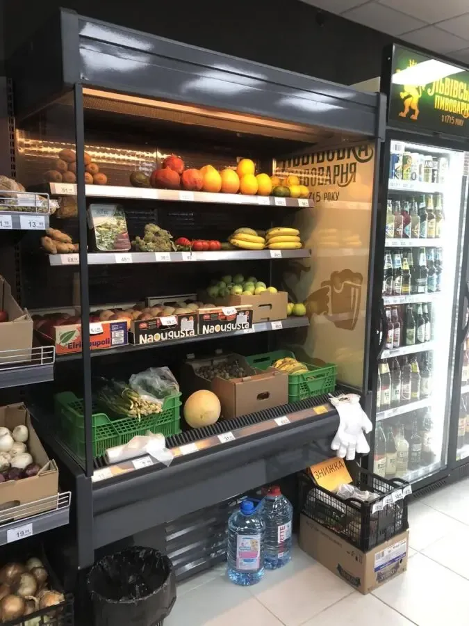 Гірки(регали) холодильні б/в. Виносний холод