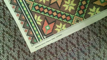 Схема вышивки.