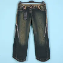 Armani Jeans Италия джинсы капри р.29 М/46-48 женские джинсовые бриджи