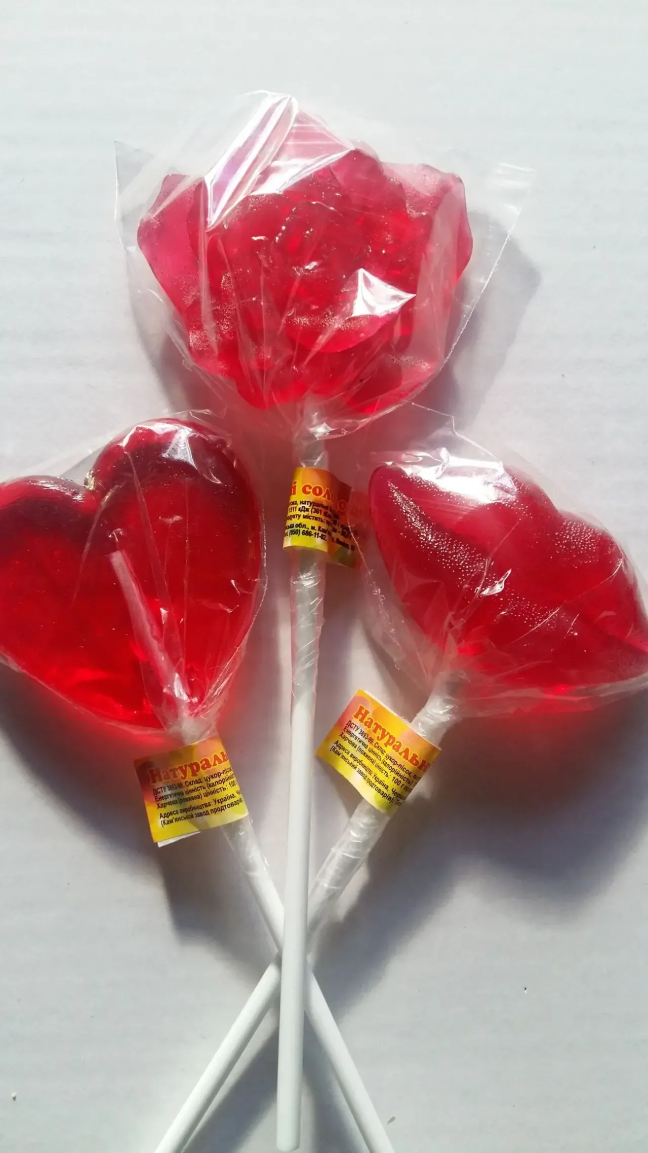 Леденцы на палочке к 8 марта (Сердце, губы, роза) 4