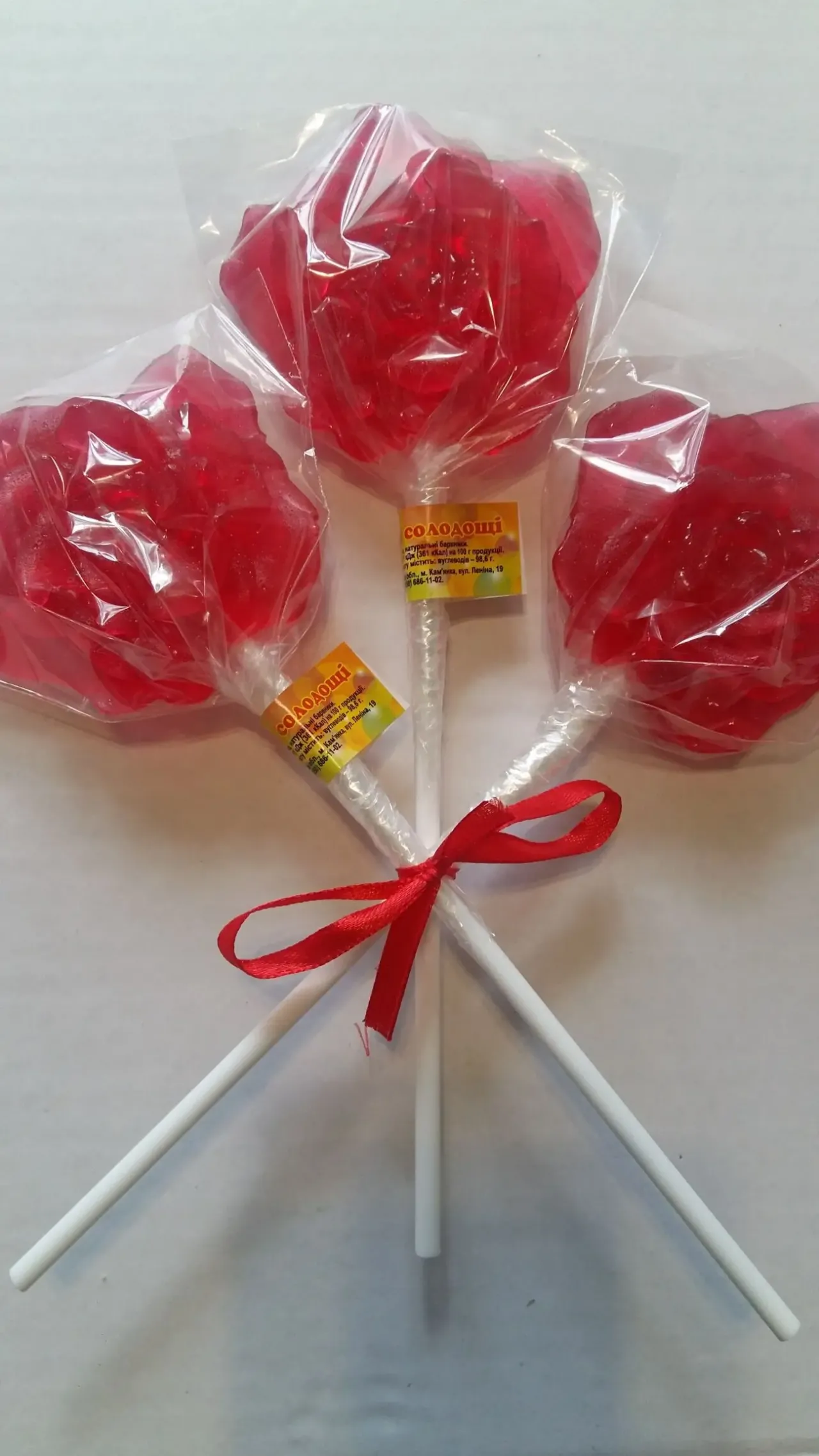 Леденцы на палочке к 8 марта (Сердце, губы, роза) 2