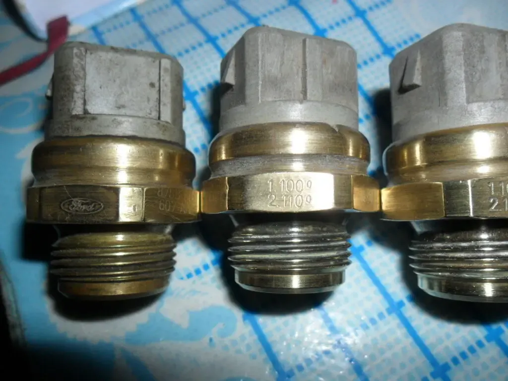 Ford 87BB8B607AA, Датчик включения вентиляторов Форд, оригинал 8