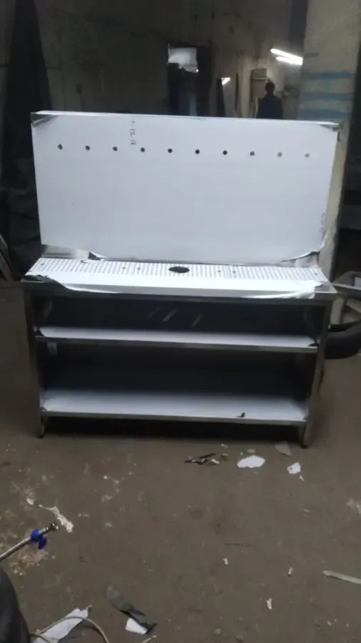 Пивная станция со спил стопом и ринзером фальшстенкой из нержавейки 2