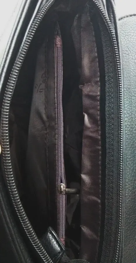 Чёрная сумка портфель Diary Klava 9